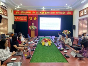 Cán bộ, viên chức Trường Chính trị Tô Hiệu tham dự lớp tập huấn ứng dụng trí tuệ nhân tạo (AI) cho cán bộ cơ quan Đảng